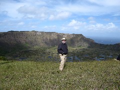 Dan Dorrough; Easter Island; Rano Kau crater