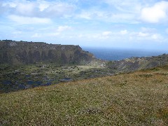 Easter Island; Rano Kau crater