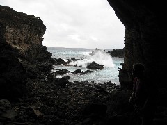 Easter Island; Orongo; Hike; AnaKai Tangata Cave