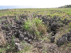 Easter Island; Elder Hostel Service Work; Our Cave
