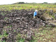 Marcia Blacklin; Easter Island; Elder Hostel Service Work; Our Cave