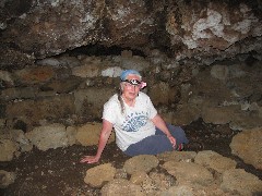 Joan Mulholland; Easter Island; Elder Hostel Service Work; Cave