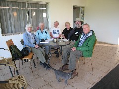 Marcia Blacklin; Ruth Dorrough; Joan Mulholland; Sascha Lin; Dan Dorrough; Ron Wise; Easter Island; Elder Hostel Service Work; Cave Team C