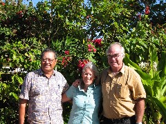 Sergio Rapu; Brigid Mulloy; Charley; Easter Island; Elder Hostel Service Work