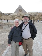 Ruth Bennett McDougal Dorrough; Dan Dorrough; Trips; Egypt; Sphinx; pyramids