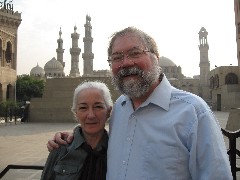 Ruth Bennett McDougal Dorrough; Dan Dorrough; Trips; Egypt; Cairo