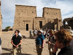 Patti Heien; Helen Moran; Barbara Gottfried; Philae Temple; Trips; Egypt