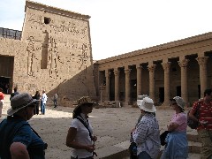 Helen Moran; Djenane Batanouni; Philae Temple; Trips; Egypt