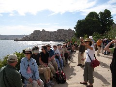 Sharon Miller; Patti Heien; Helen Moran; Trips; Egypt; Philae Temple