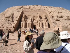Djenane Batanouni; Trips; Egypt; Abu Simbel
