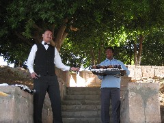 Trips; Egypt; Lunch Basma Outdoor Restaurant