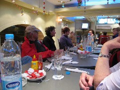 Norm Shemitz; Mary Shemitz; Alexandra Miller; Djenane Batanouni; Trips; Egypt; Pizza Dinner