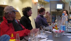 Norm Shemitz; Mary Shemitz; Alexandra Miller; Djenane Batanouni; Trips; Egypt; Pizza Dinner