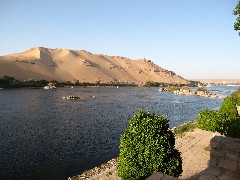 Trips; Egypt; Nile River from the Botanical Gardens