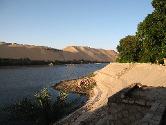 Trips; Egypt; Nile River from the Botanical Gardens