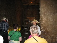 Frank Moran; Djenane Batanouni; Trips; Egypt; Edfu Temple Horus
