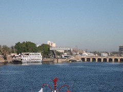 Trips; Egypt; Nile River Lock Esna