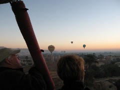 Trips; Egypt; Balloon Ride