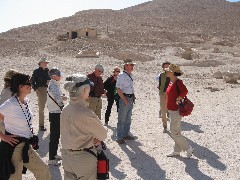 Patti Heien; Don Overton; Sharon Miller; Ruth Bennett McDougal Dorrough; Donald Miller; Frank Moran; Barbara Gottfried; Djenane Batanouni; Trips; Egypt; Valley Kings Queens