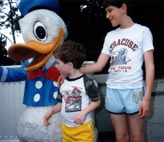 Ben Dorrough; Andy McDougal; DisneyWorld EPCOT Florida Trips Donald Duck