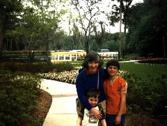 Ruth Bennett McDougal Dorrough; Ben Dorrough; Andy McDougal; DisneyWorld