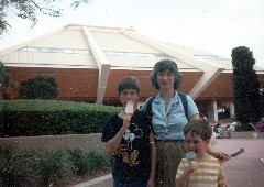 Andy McDougal; Ruth Bennett McDougal Dorrough; Ben Dorrough; Trips Florida DisneyWorld