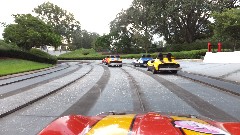 Tomorrowland� Speedway; Magic Kingdom Disneyworld Orlando Florida