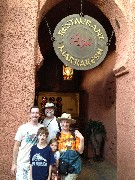 Ben Dorrough; Jacob Wheeler; Dan Dorrough; Ellery Wheeler; Ruth Bennett McDougal Dorrough; EPCOT; Marrakesh Restaurant; EPCOT; Disneyworld; Orlando Florida