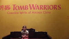 Ellery Wheeler; Tomb Warriors Exhibit; EPCOT Disneyworld Orlando FloridaEPCOT