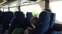 Jacob Wheeler; Ben Dorrough; On the bus from the Orlando Airport to Disneyworld