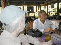 Ruth Bennett McDougal Dorrough; guide Jorge Garcias; Candelaria Guatemala Trips