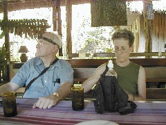 David Schele; Elaine Wray; Candelaria Guatemala Trips