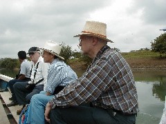 Don Thurston; Elaine Wray; David Schele; Cancuen Guatemala Trips Pasion River