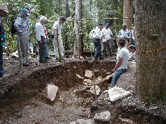 Ruth Bennett McDougal Dorrough; Norma Thurston; Cancuen Guatemala Trips Archeology