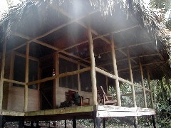 Chiminos Island Lodge; Guatemala Trips; Thatched Hut