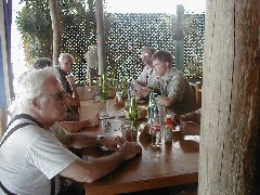 Guatemala Trips; Don Thurston; David Schele; Dan Dorrough; Stan Guenter; lunch