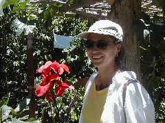 Guatemala trips; orchid; guide Olga Slowing;