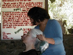 Guatemala trips; facial; Ruth Dorrough;