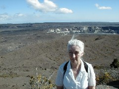 Ruth Bennett McDougal Dorrough; Trips Hawaii Volcano Tour