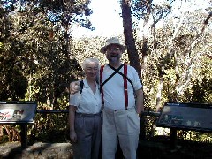 Ruth Bennett McDougal Dorrough; Dan Dorrough; Trips Hawaii Volcano Tour