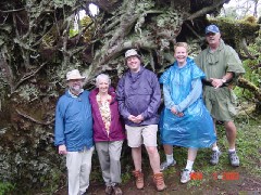 Dan Dorrough; Ruth Bennett McDougal Dorrough; ; Metti Irene Dahl; guide; Trips Hawaii Valleys Waterfalls tour
