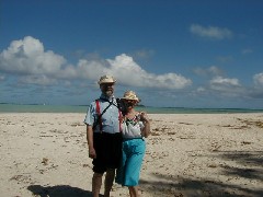 Dan Dorrough; Ruth Bennett McDougal Dorrough; Micronesia Saipan Trips Hyatt Ocean Beach