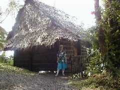 Ruth Bennett McDougal Dorrough; Micronesia Pohnpei Trips Village