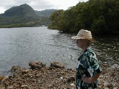 Ruth Bennett McDougal Dorrough; Micronesia Pohnpei Trips Village