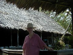 Ruth Bennett McDougal Dorrough; Micronesia Pohnpei Trips The Village Tatooed Sailor Restaurant