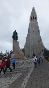 Ruth Bennett McDougal Dorrough; Lief Erricson statue; Iceland; - Lutheran Church