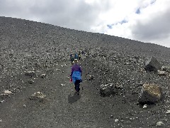 Hverfjall crater, Iceland, IS