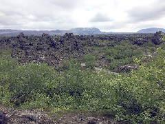 Hverfjall crater, Iceland, IS
