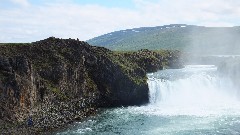Godafoss Waterfall, Iceland, IS