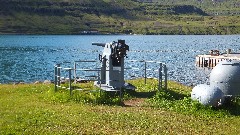 gun; Iceland; Seydisfjordur